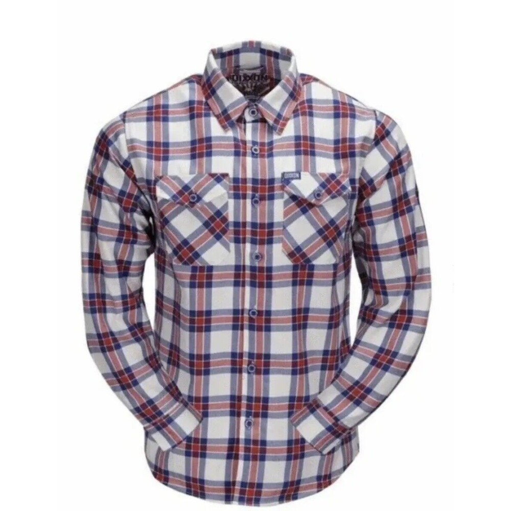 LIMITED EDITION: DIXXON “The Independent” Independence Day MENS 2X FLANNEL SHIRT